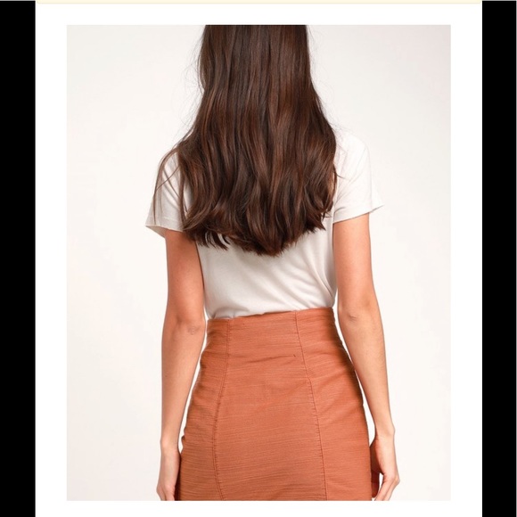 Every Minute Every Hour Skirt in Noble Adobe color - Picture 6 of 13